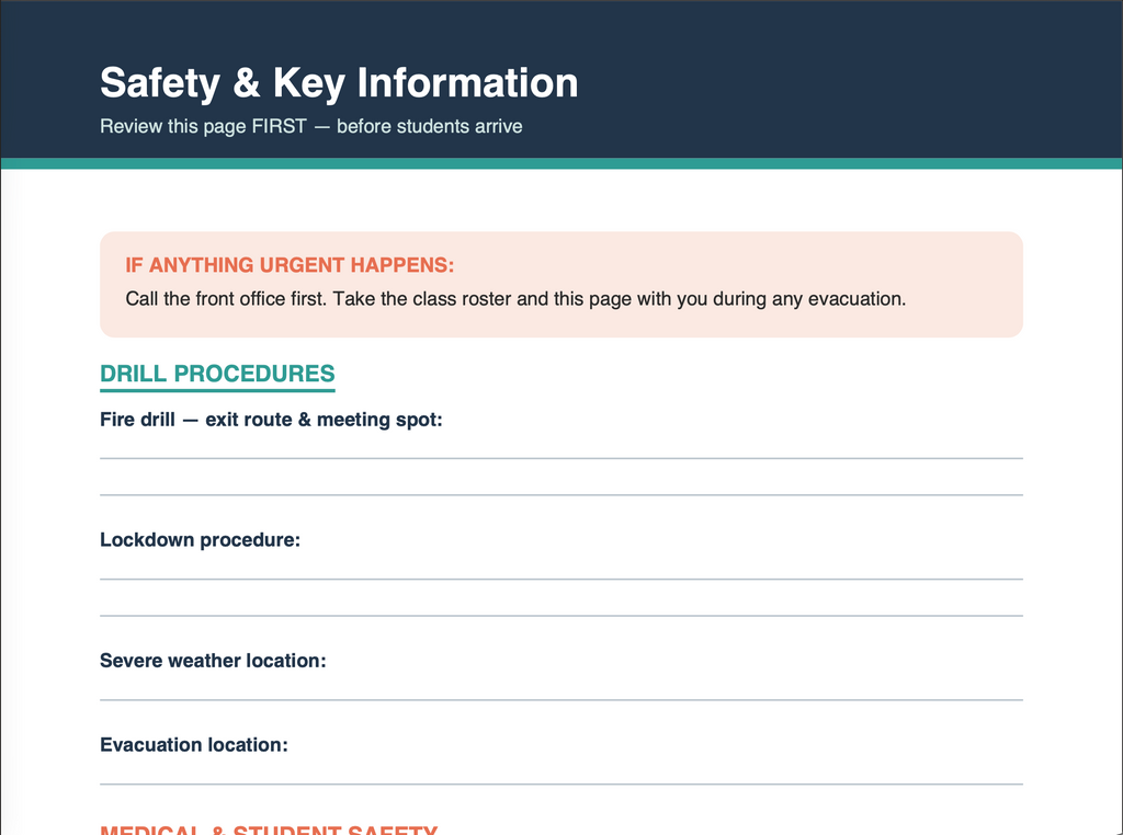 Admin Logs + Printable Student Activities (Bundle)
