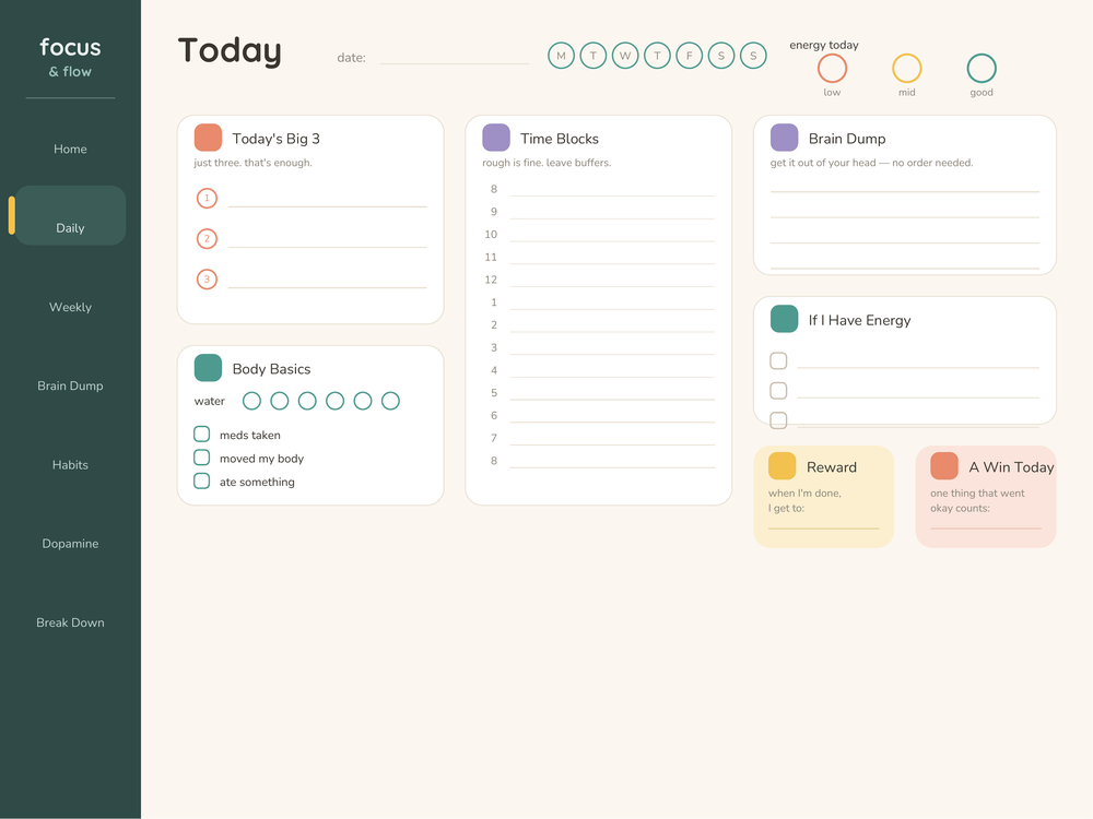 ADHD Planner